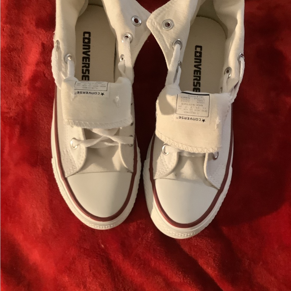 Chuck Taylor Converse, red, white and blue